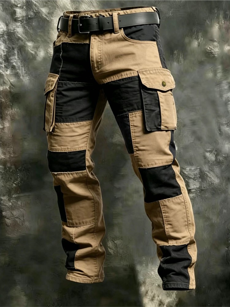 Cargo Jogger Pants - Pamuklu Erkek Kargo Pantolon Haki Günlük