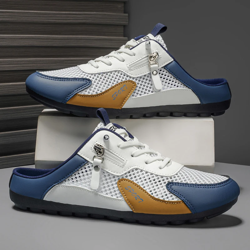 Casual Sneakers Men - Erkekler için yazlık terlik Trendy düz