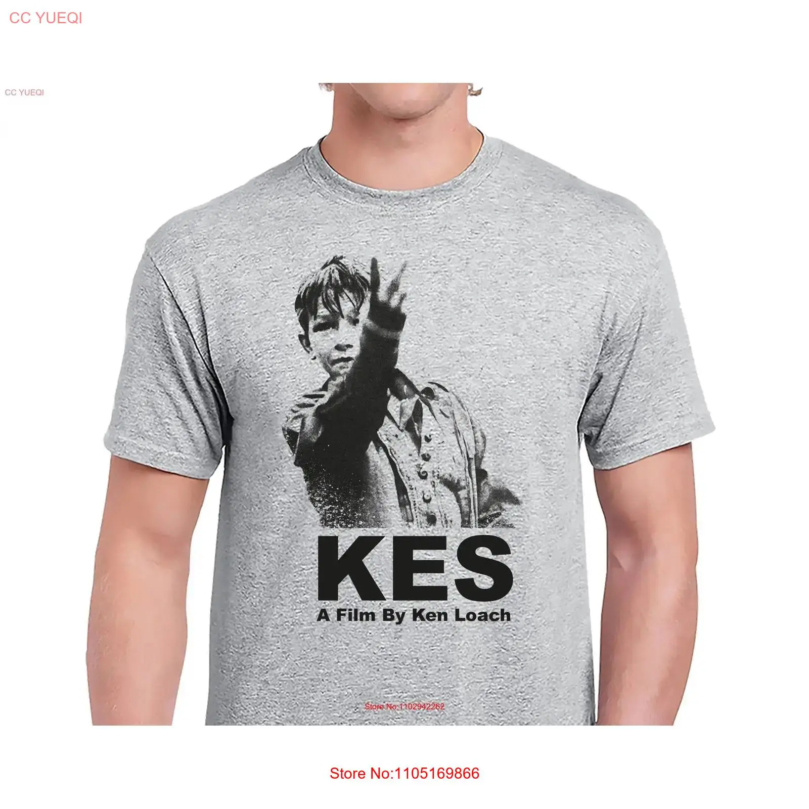 Men'S Fashion 1960S - Kes Film Posteri Tişört Doğum Günü