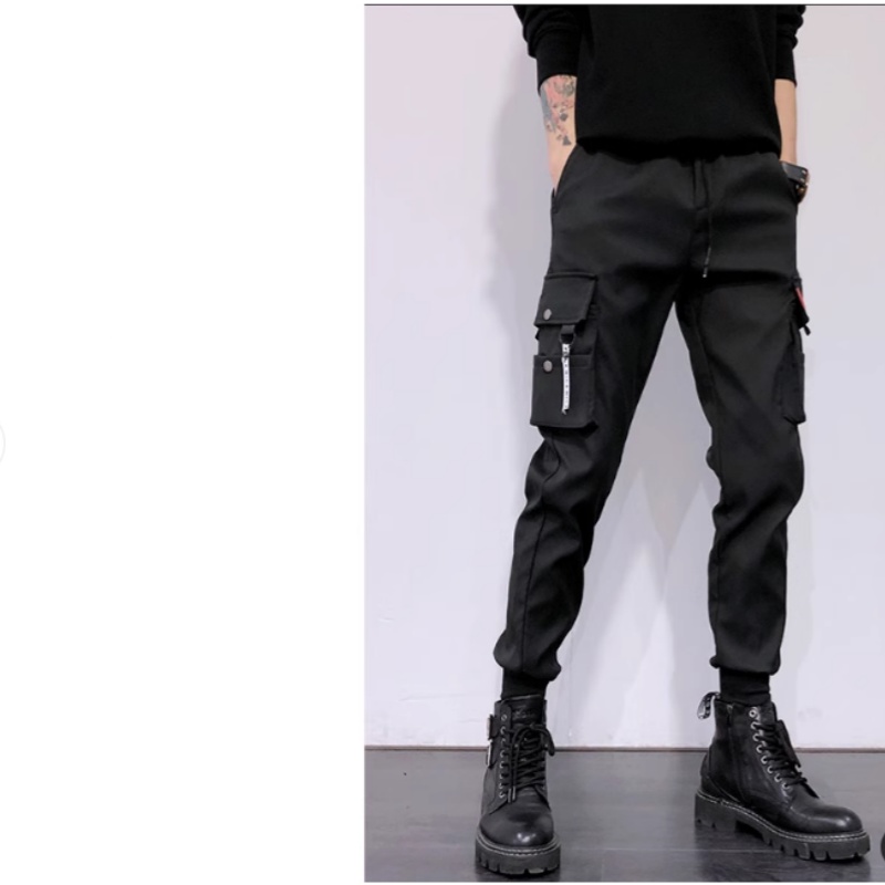 Cargo Jogger Pants - 2025 Yeni Trend Tek Renk Pantolon