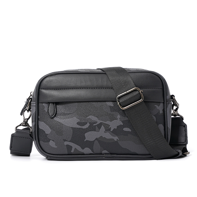 Fashion Harness Men - Tasarımcı Kamuflaj Küçük Crossbody Çanta Erkekler