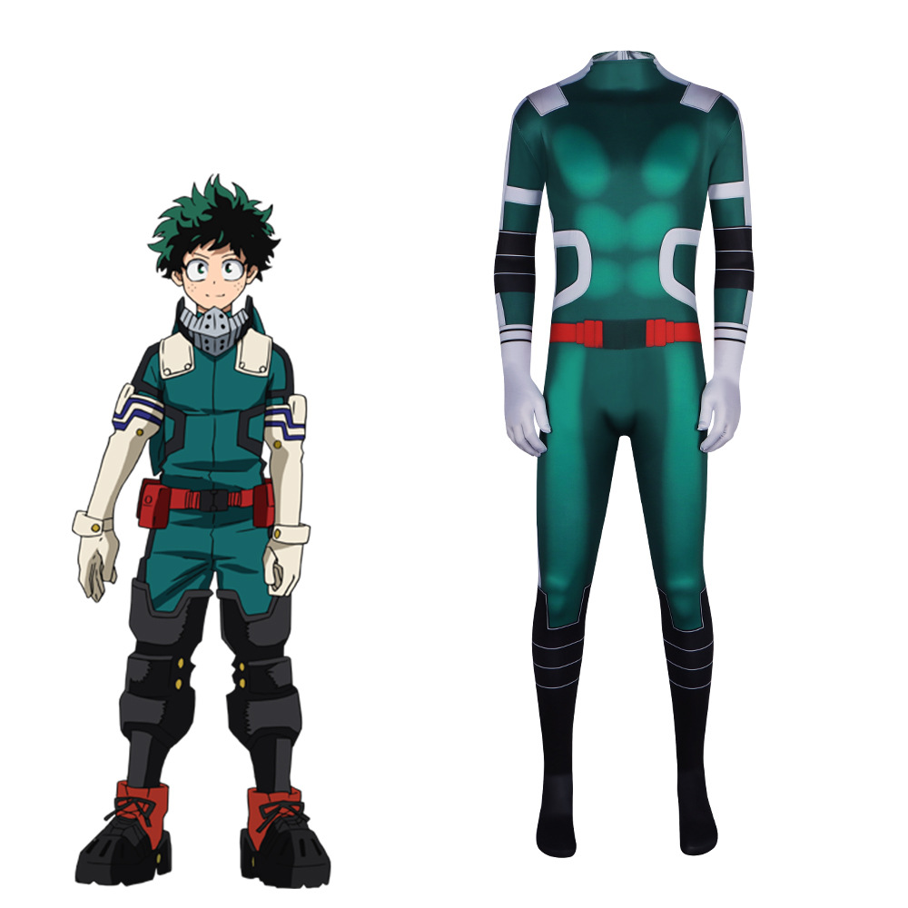 Mens Fashion Jumpsuit - Anime My Hero Academia Izuku Midoriya