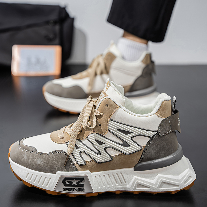 Men'S Fashion Footwear - Kalın Taban Trendi 2025 Yeni Sonbahar