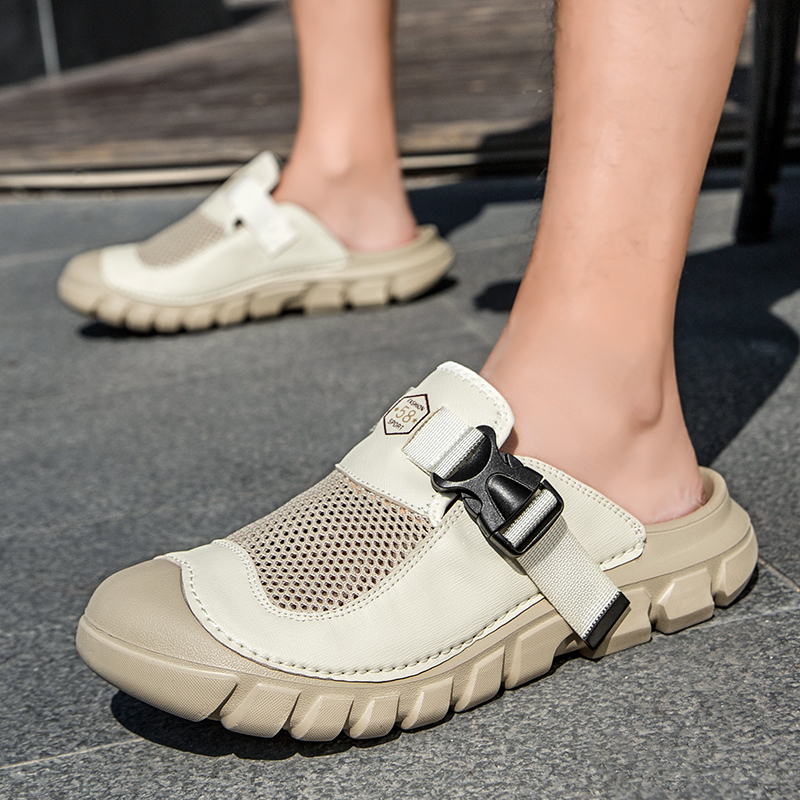 Casual Sneakers Men - Yeni yaz erkek sandalet açık kaymaz