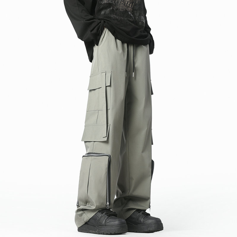 Cargo Jogger Pants - Moda Erkekler Kargo Pantolon Gevşek Joggers