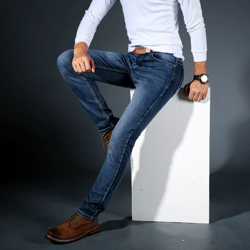 Men'S Fashion For 60 Year Old - Erkekler Moda Düz Kot Erkekler 2025,