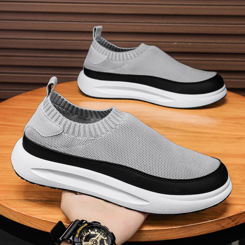 Casual Sneakers Men - 2025 yeni erkek ayakkabıları nefes örgü
