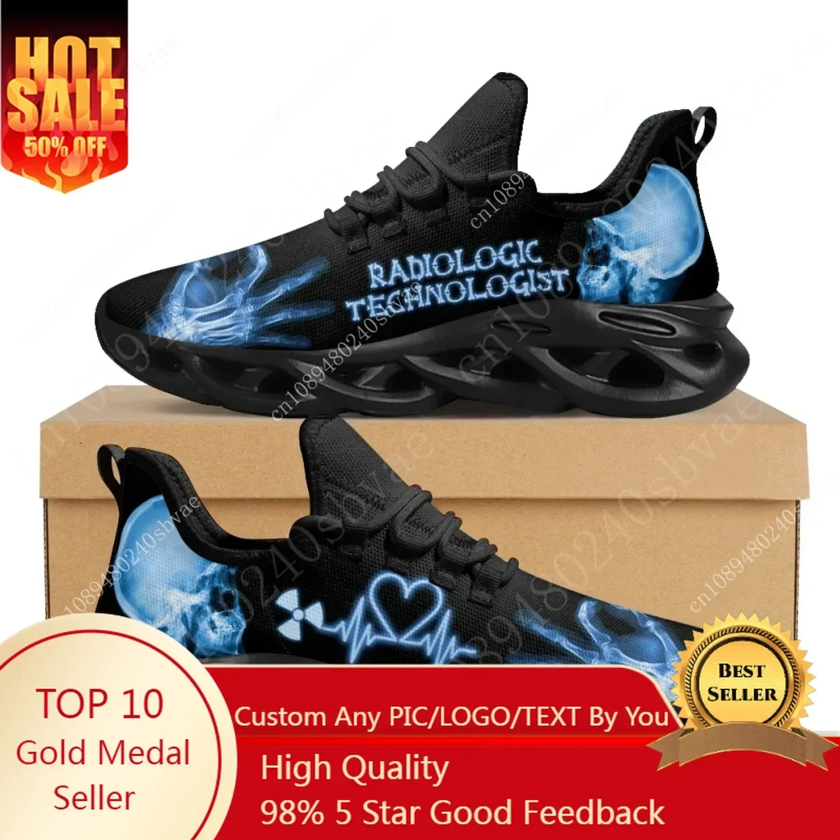 Casual Sneakers Men - Radyolojik Teknoloji Uzmanı Spor Ayakkabıları Erkek