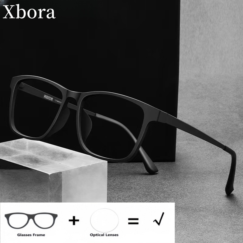 Mens Fashion Reading Glasses - Xbora TR90 Titanyum Optik Reçete erkek