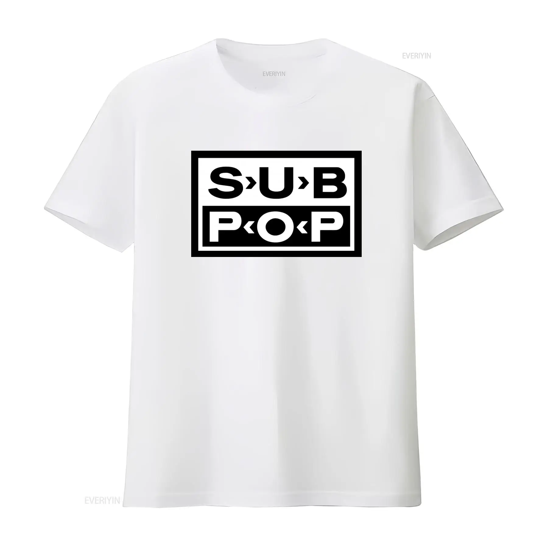 Sub Pop Logolu Tişört Siyah Be - Mens Fashion Black Shirt incelemesi ve fiyatı