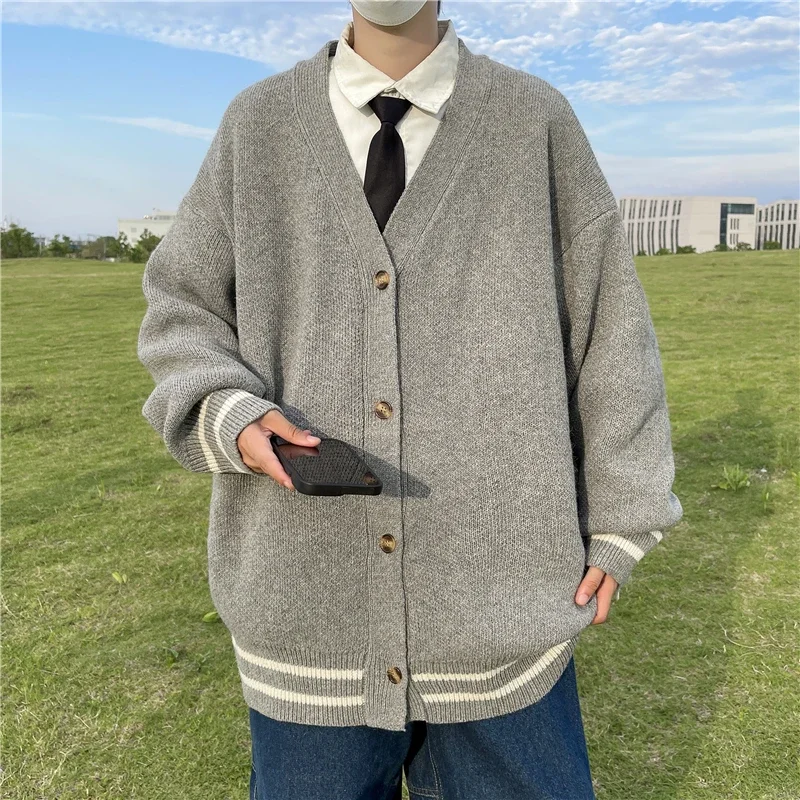 2024 sonbahar kış tembel moda  - Men'S Fashion V Neck Sweater incelemesi ve fiyatı