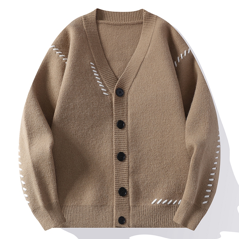 2024 sonbahar/kış yeni erkek r - Men'S Fashion V Neck Sweater incelemesi ve fiyatı