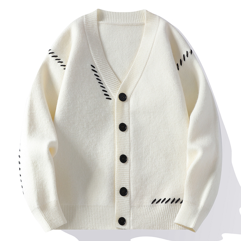 2024 sonbahar/kış yeni erkek r - Men'S Fashion V Neck Sweater incelemesi ve fiyatı