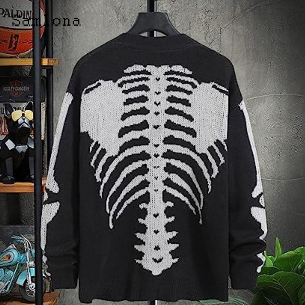 Artı Boyutu Erkek Rahat Retro  - Men'S Fashion V Neck Sweater incelemesi ve fiyatı