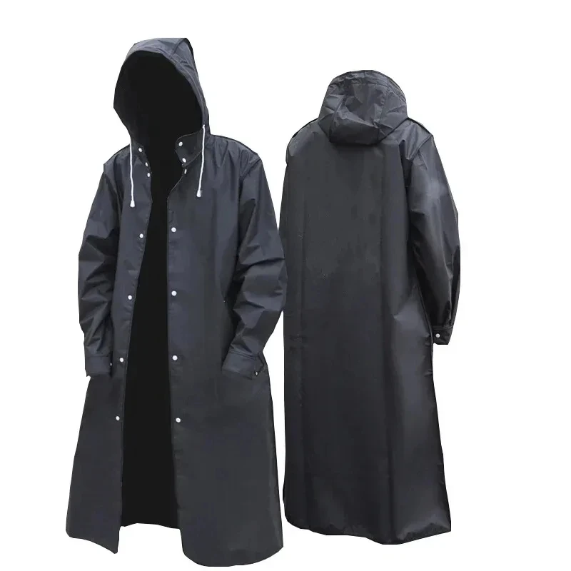 Siyah moda yetişkin su geçirme - Mens Fashion Poncho incelemesi ve fiyatı