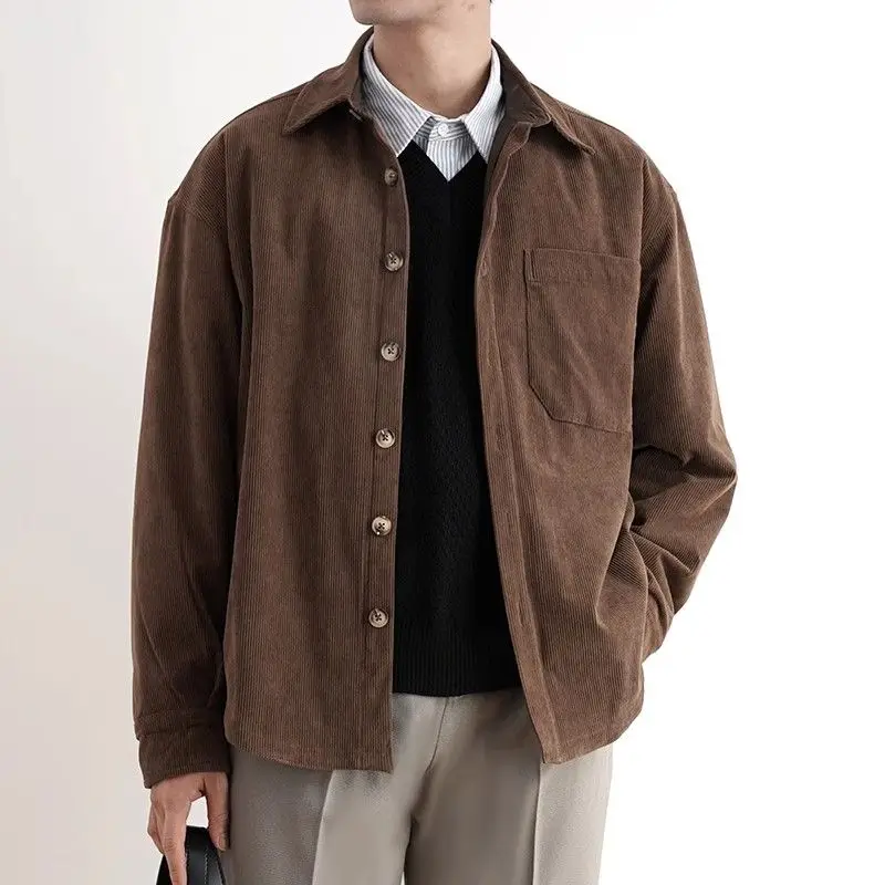 2024 Erken Sonbahar Basit Siya - Men'S Fashion V Neck Sweater incelemesi ve fiyatı