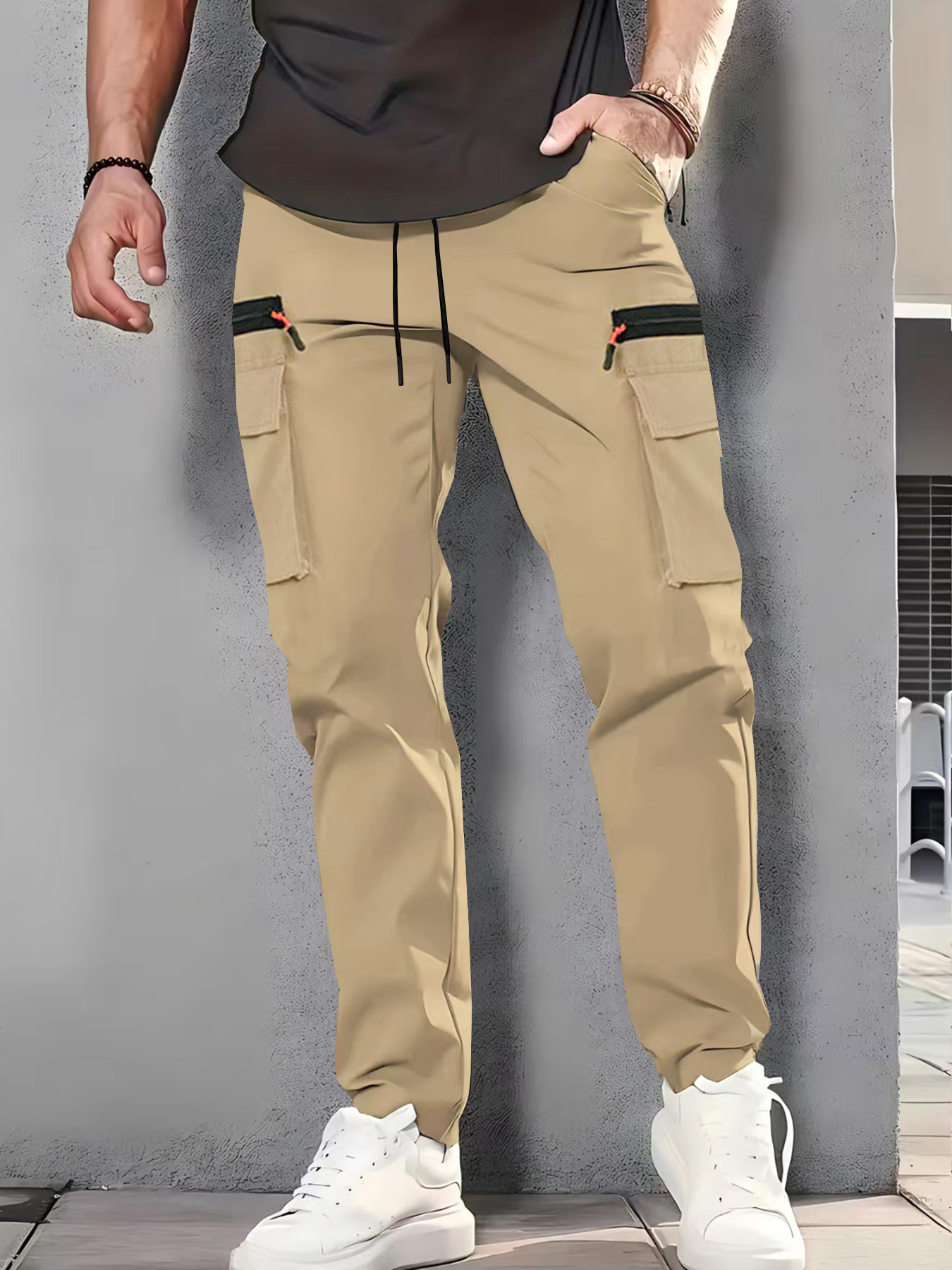 3'lü Paket Erkek Yeni Çok Cepl - Cargo Jogger Pants incelemesi ve fiyatı
