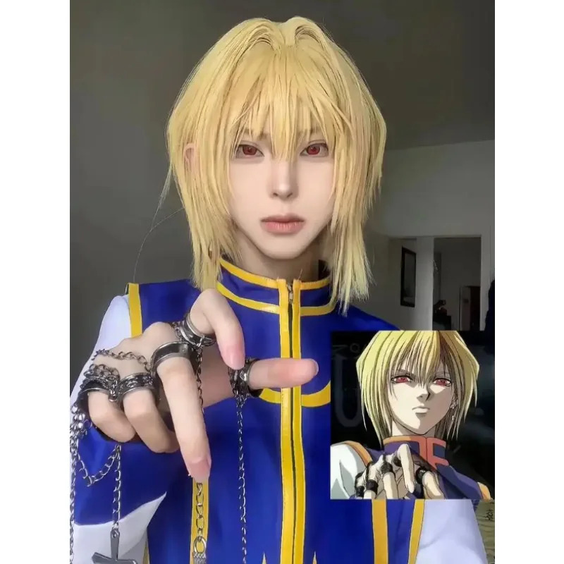 Anime HUNTER X HUNTER Kurapika - Mens Fashion Jumpsuit incelemesi ve fiyatı