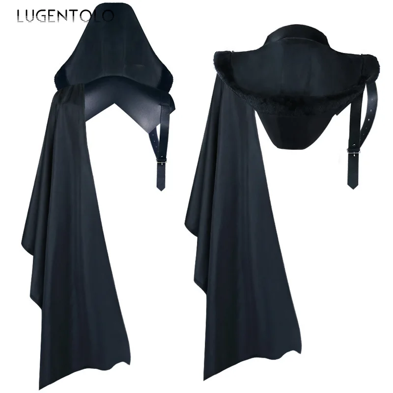 Erkekler Ortaçağ Kapşonlu Panç - Mens Fashion Poncho incelemesi ve fiyatı