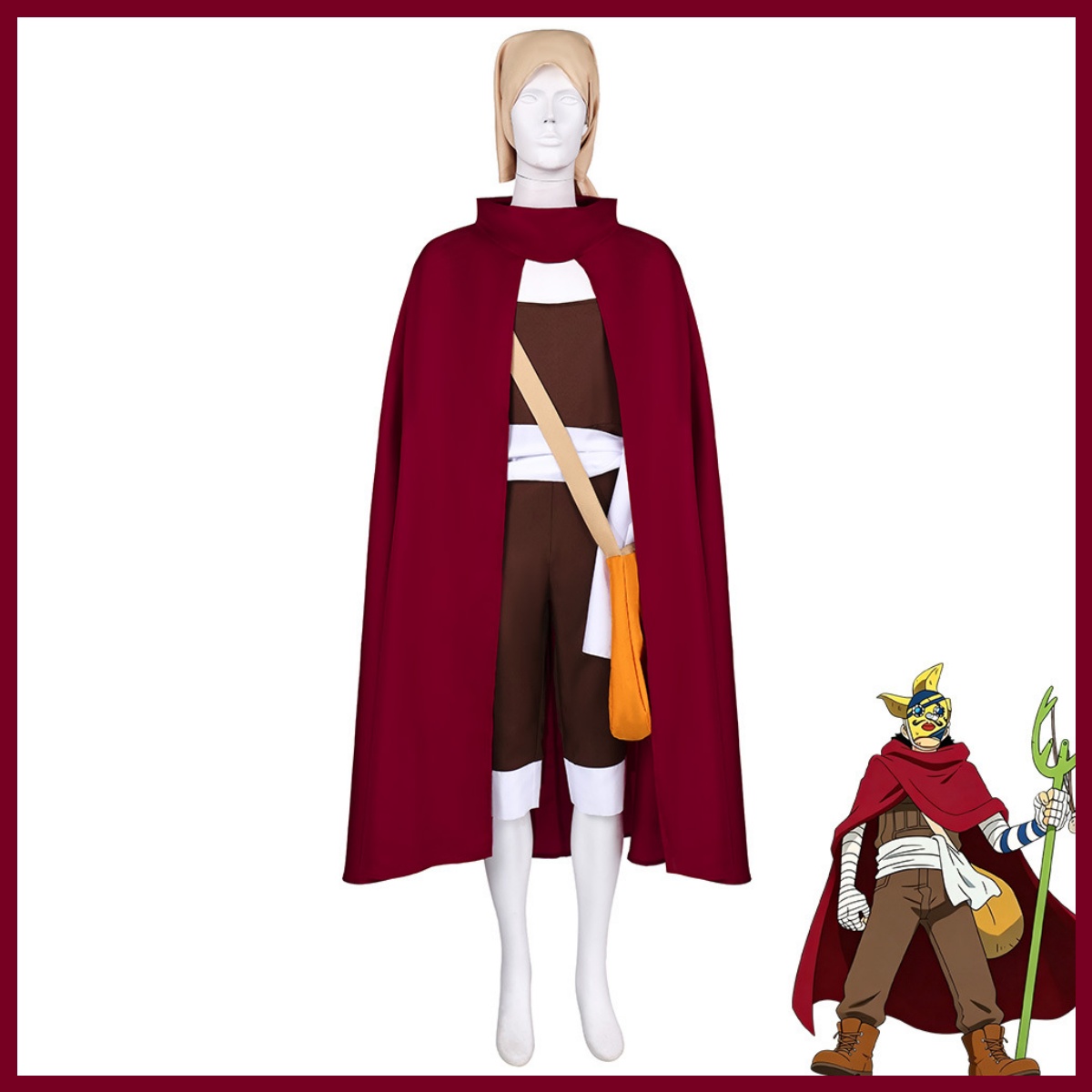 Anime Doğu Mavi Usopp Sogeking - Mens Fashion Jumpsuit incelemesi ve fiyatı