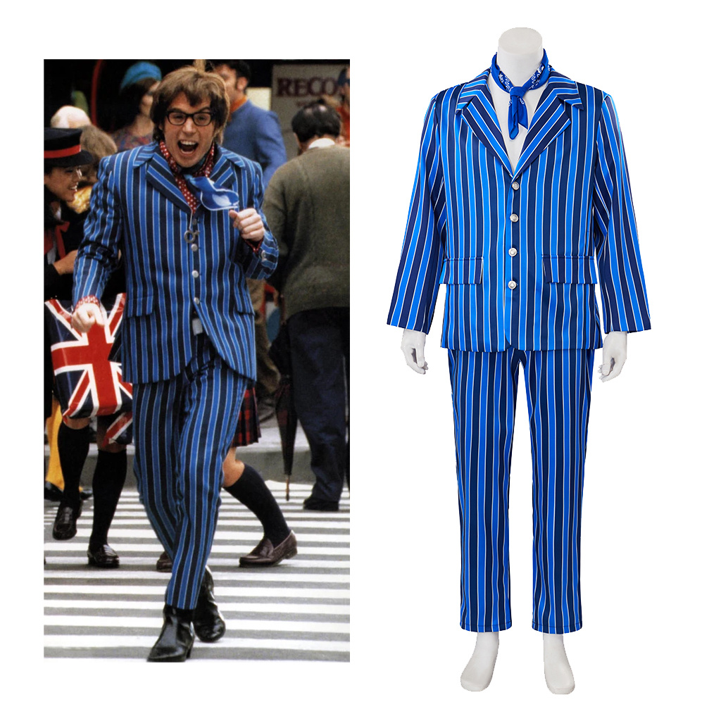 Film Austin Powers Cosplay kos - Mens Fashion In 1980S incelemesi ve fiyatı