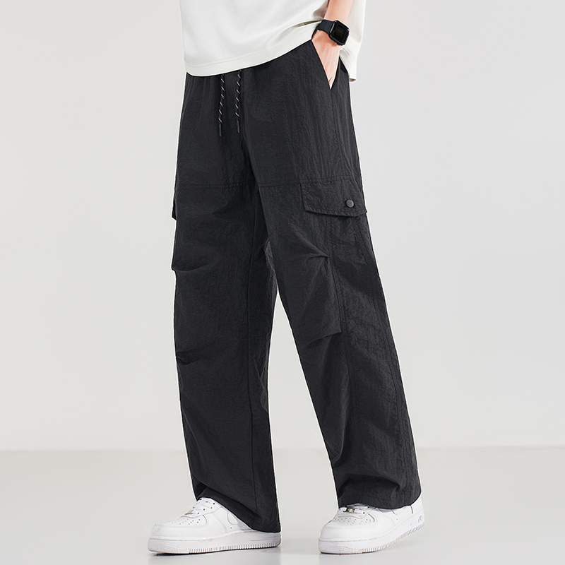 Yaz erkek iş kıyafeti geniş ba - Cargo Jogger Pants incelemesi ve fiyatı