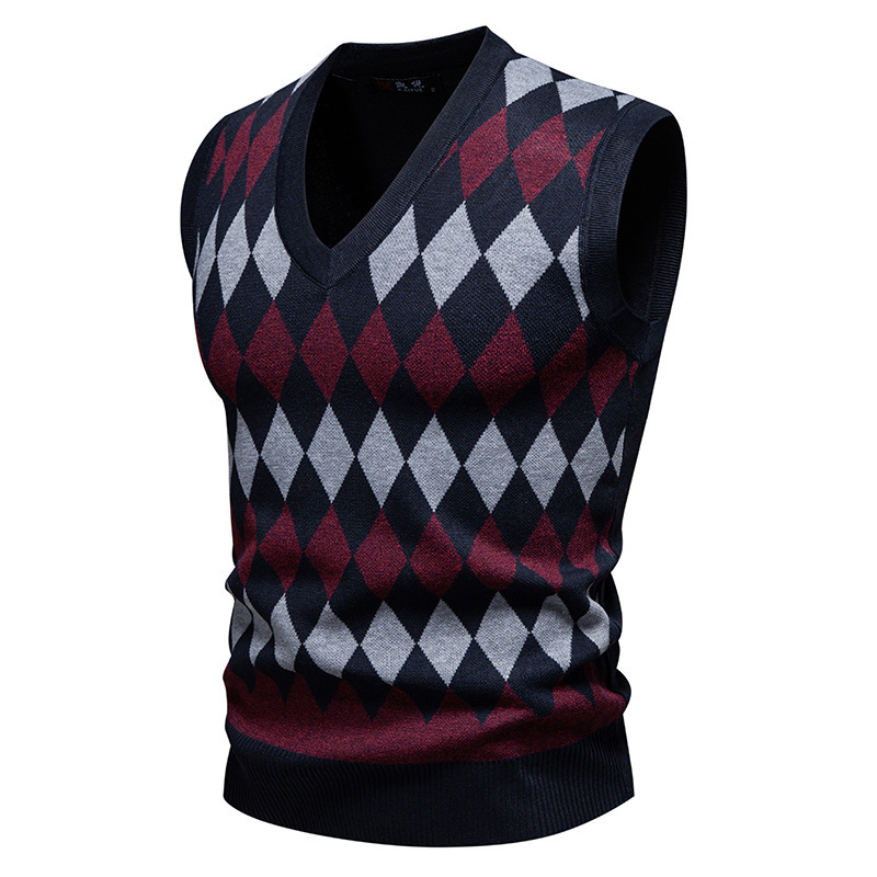 2025 Sonbahar ve Kış Erkek Yen - Men'S Fashion V Neck Sweater incelemesi ve fiyatı