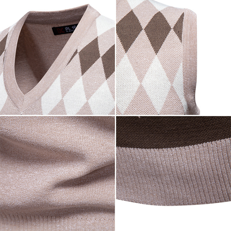 2025 Sonbahar ve Kış Erkek Yen - Men'S Fashion V Neck Sweater incelemesi ve fiyatı