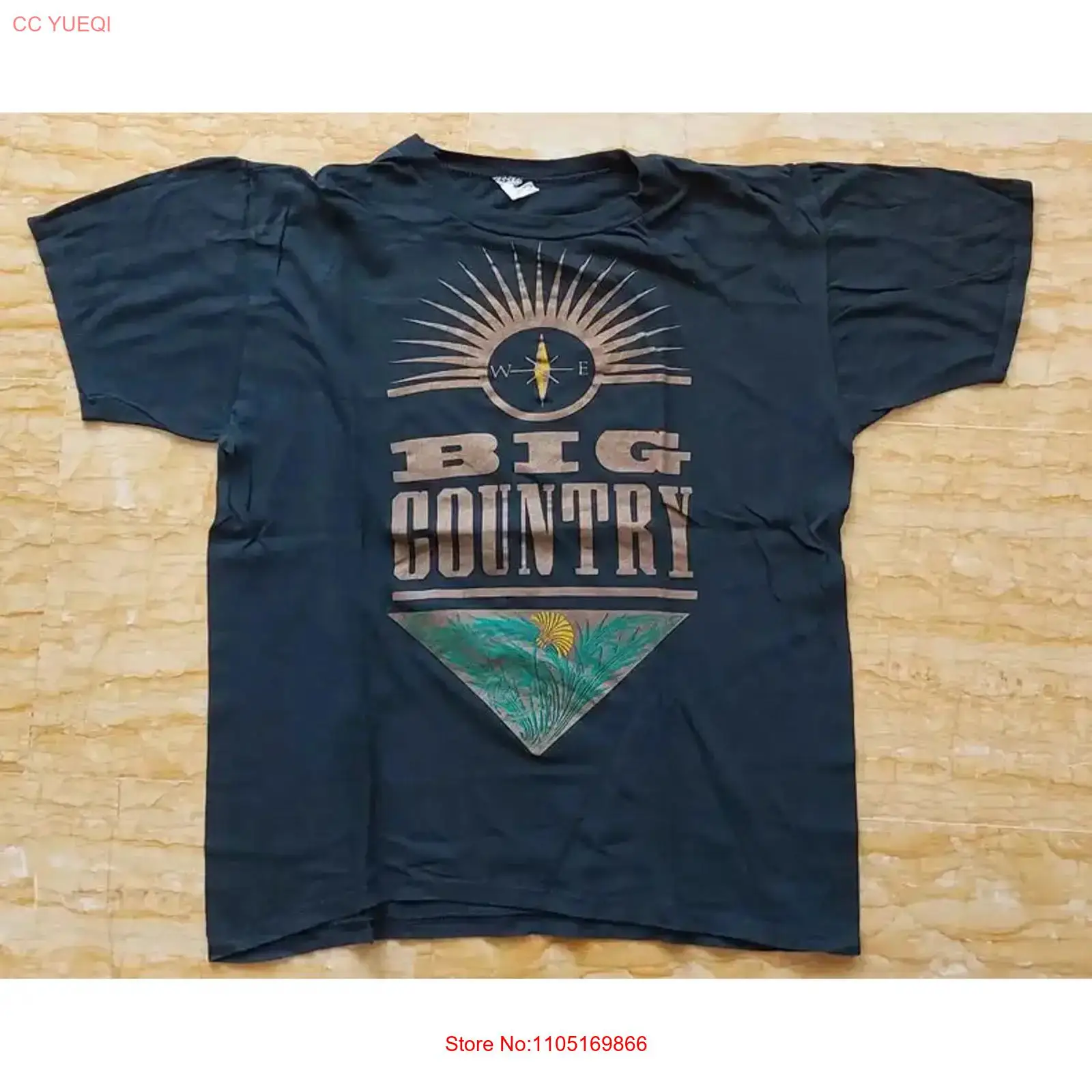 BIG COUNTRY vintage '83 siyah  - Mens Fashion Black Shirt incelemesi ve fiyatı