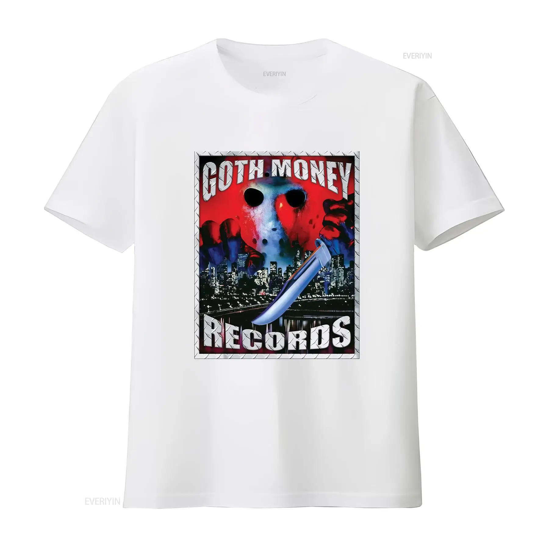 Goth Money Records Jason Logol - Mens Fashion Black Shirt incelemesi ve fiyatı