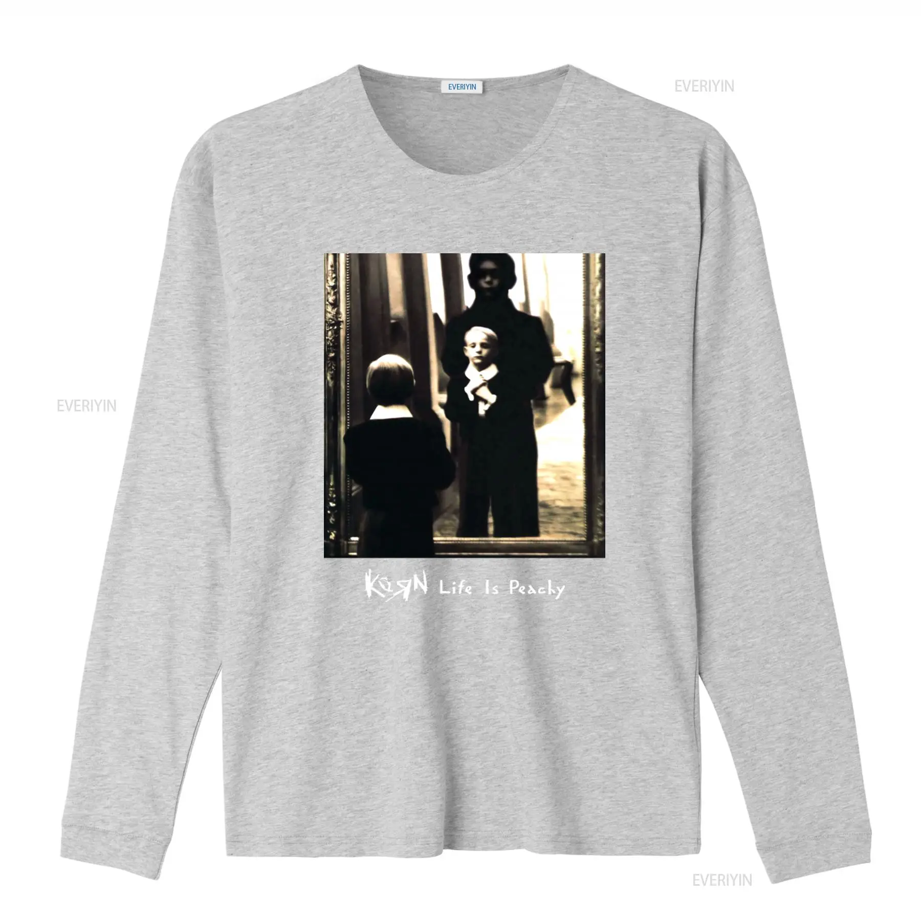 Korn Life Is Peachy Retro Bask - Mens Fashion Black Shirt incelemesi ve fiyatı