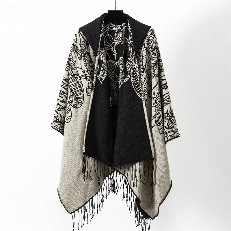 Vintage Püskül Pelerin Ceket S - Mens Fashion Poncho incelemesi ve fiyatı