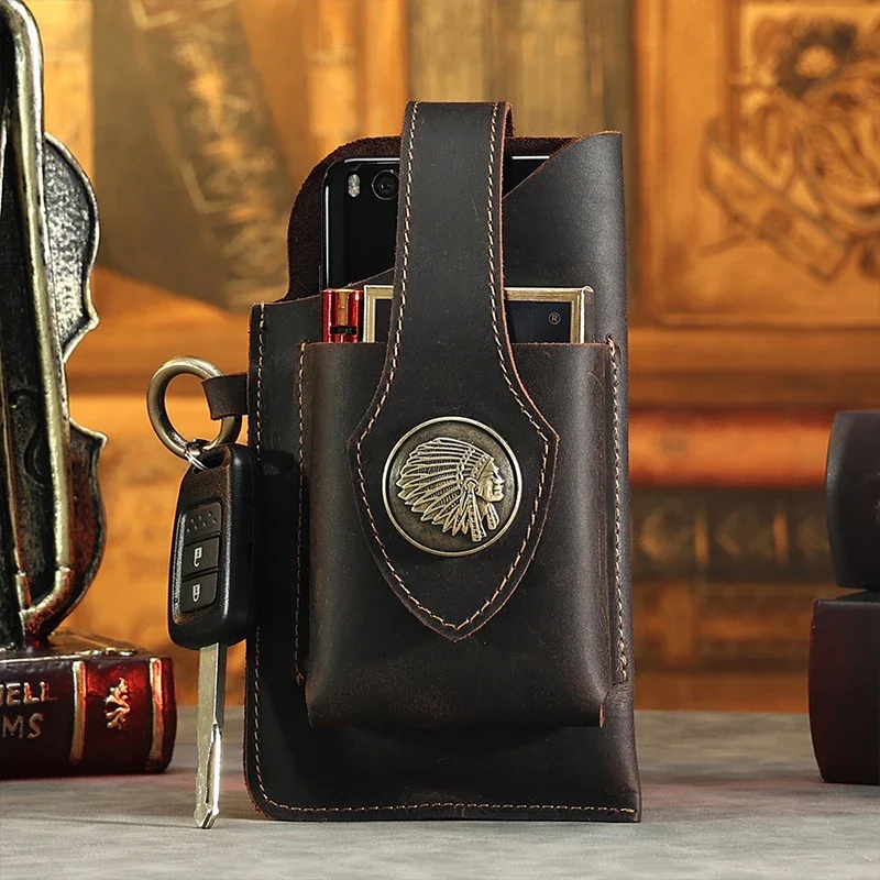 Erkek Hakiki Deri Bel Çantası  - Fashion Harness Men incelemesi ve fiyatı