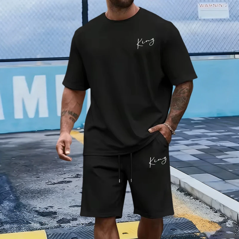 King Letter erkek Set Pamuklu  - Men Fashion King incelemesi ve fiyatı