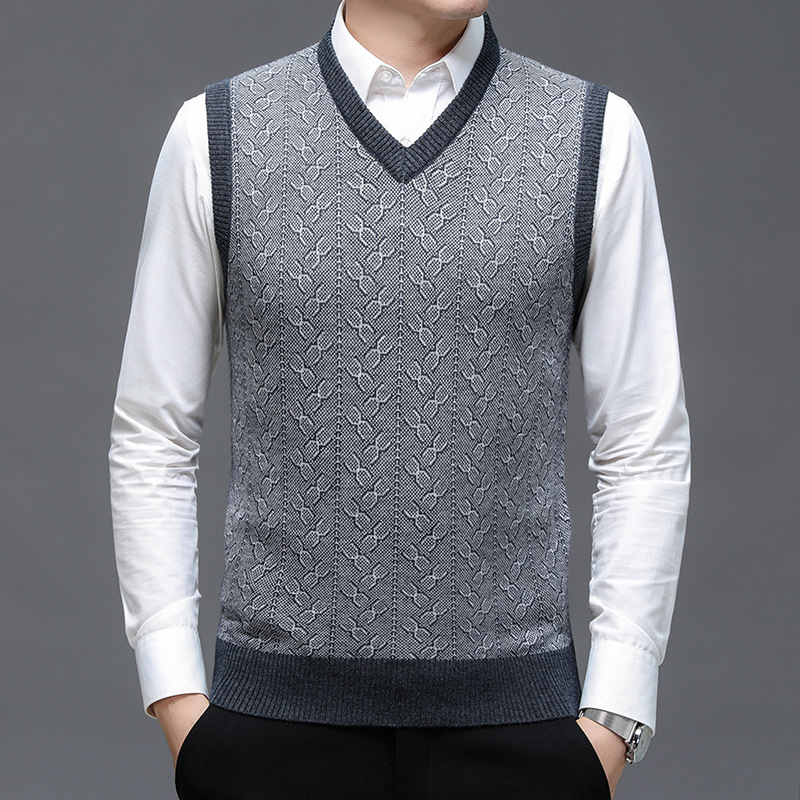 KAHVE Marka Kazak Erkek Giysil - Men'S Fashion V Neck Sweater incelemesi ve fiyatı