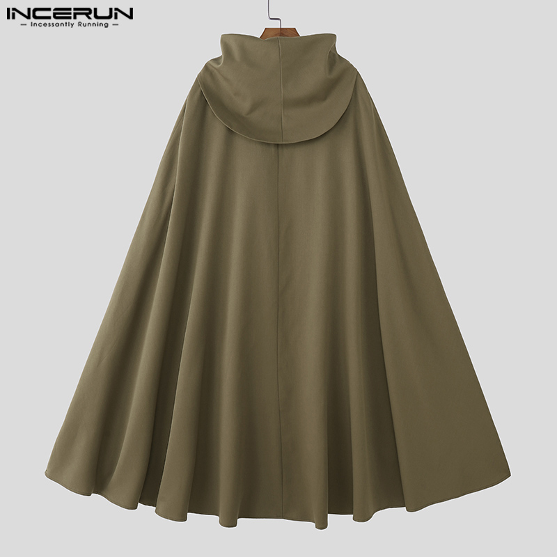 INCERUN Erkek Pelerinli Ceket  - Mens Fashion Poncho incelemesi ve fiyatı