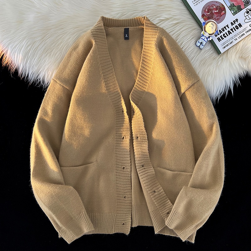 Sonbahar ve kış yeni kore moda - Men'S Fashion V Neck Sweater incelemesi ve fiyatı