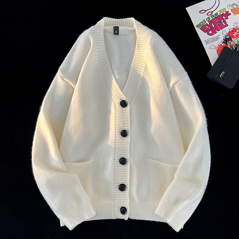 Sonbahar ve kış yeni kore moda - Men'S Fashion V Neck Sweater incelemesi ve fiyatı
